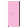 Шкаф двустворчатый ГК 900 венге розовый