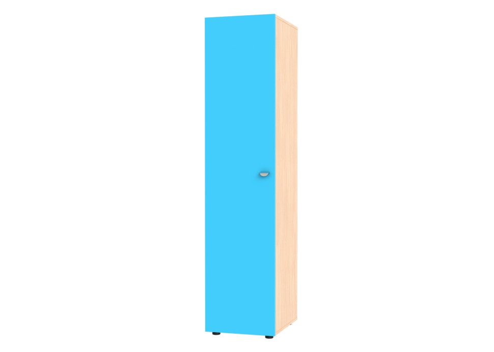 Шкаф большой ГК 450 дуб молочный голубой