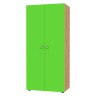 Шкаф двустворчатый ГК 900 дуб вотан зеленый