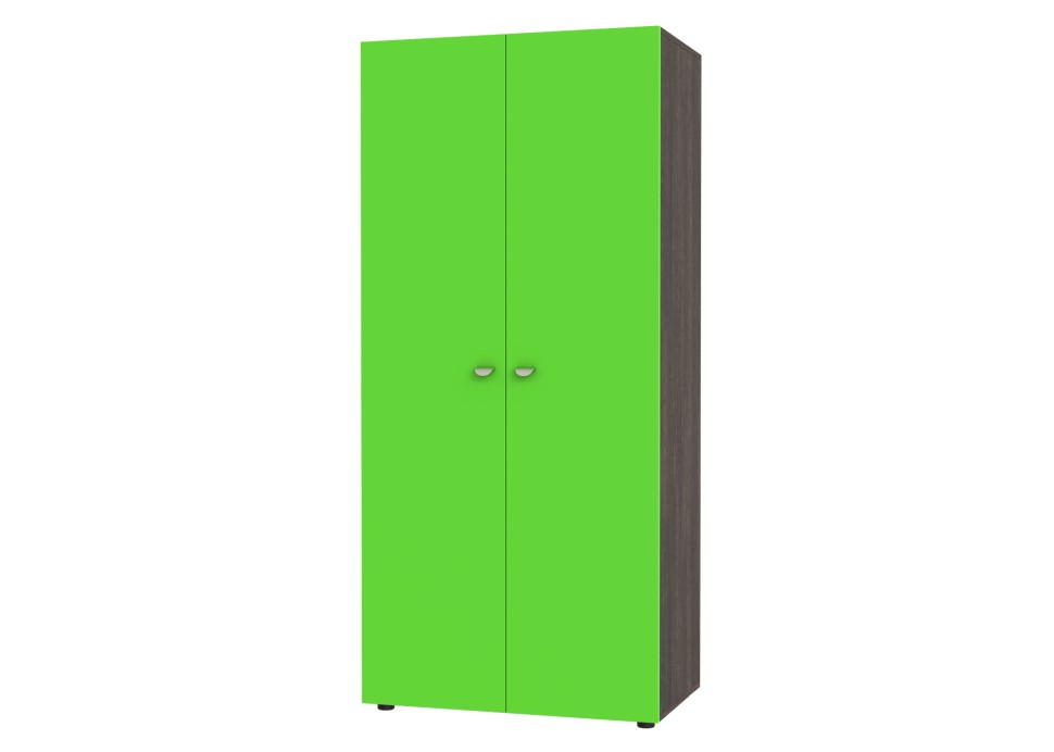 Шкаф двустворчатый ГК 900 венге зеленый